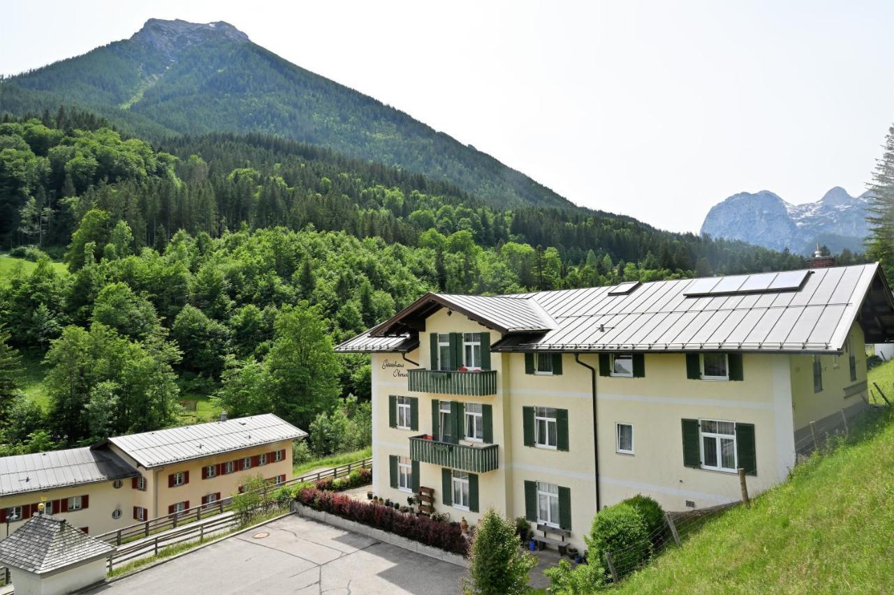 Gasthof Oberwirt Ramsau bei Berchtesgaden Bagian luar foto