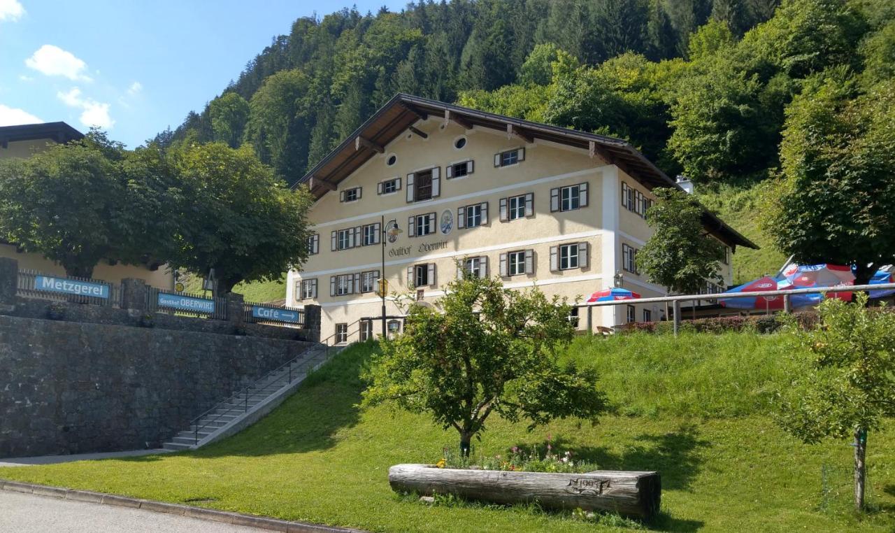 Gasthof Oberwirt Ramsau bei Berchtesgaden Bagian luar foto