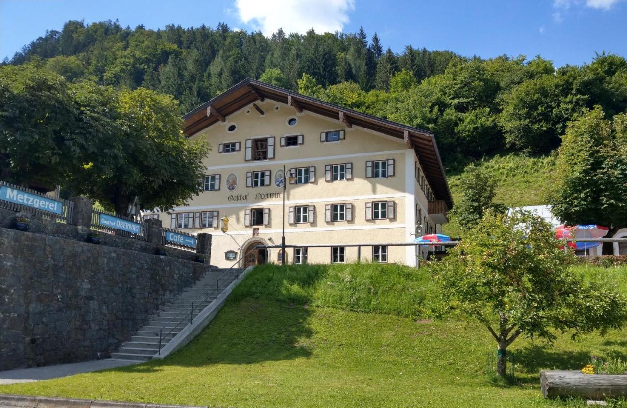 Gasthof Oberwirt Ramsau bei Berchtesgaden Bagian luar foto
