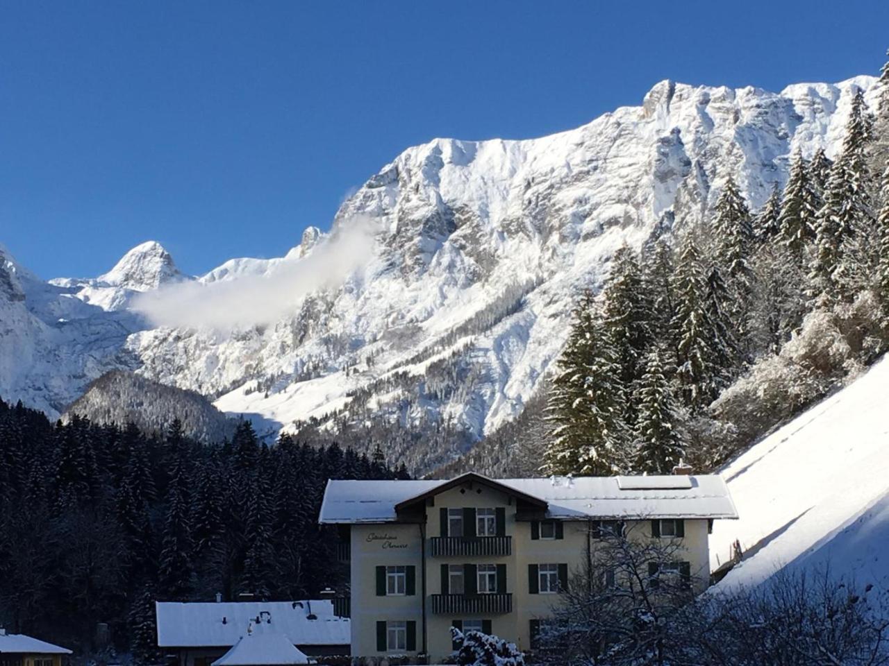 Gasthof Oberwirt Ramsau bei Berchtesgaden Bagian luar foto