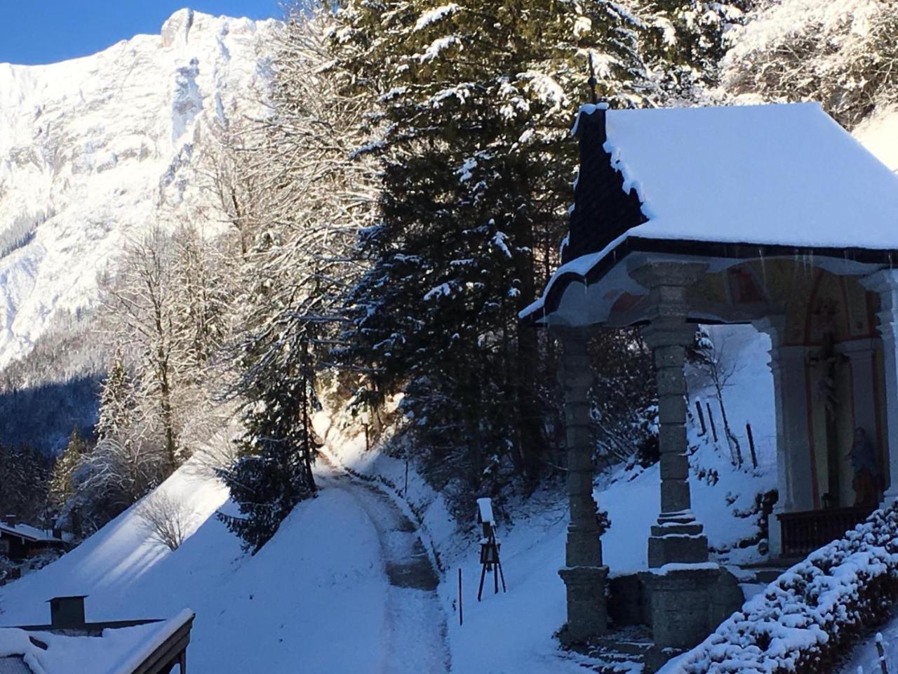 Gasthof Oberwirt Ramsau bei Berchtesgaden Bagian luar foto
