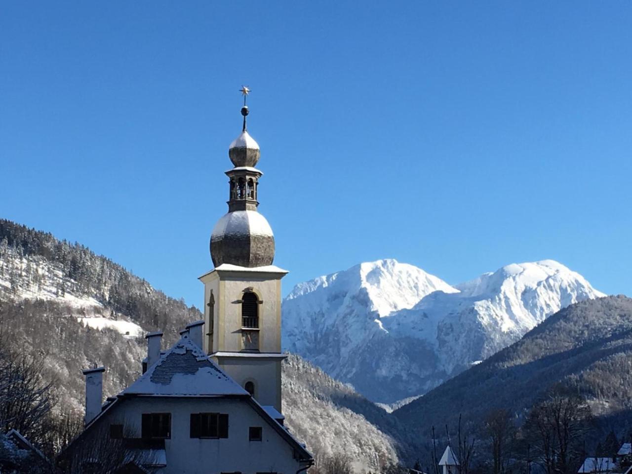 Gasthof Oberwirt Ramsau bei Berchtesgaden Bagian luar foto
